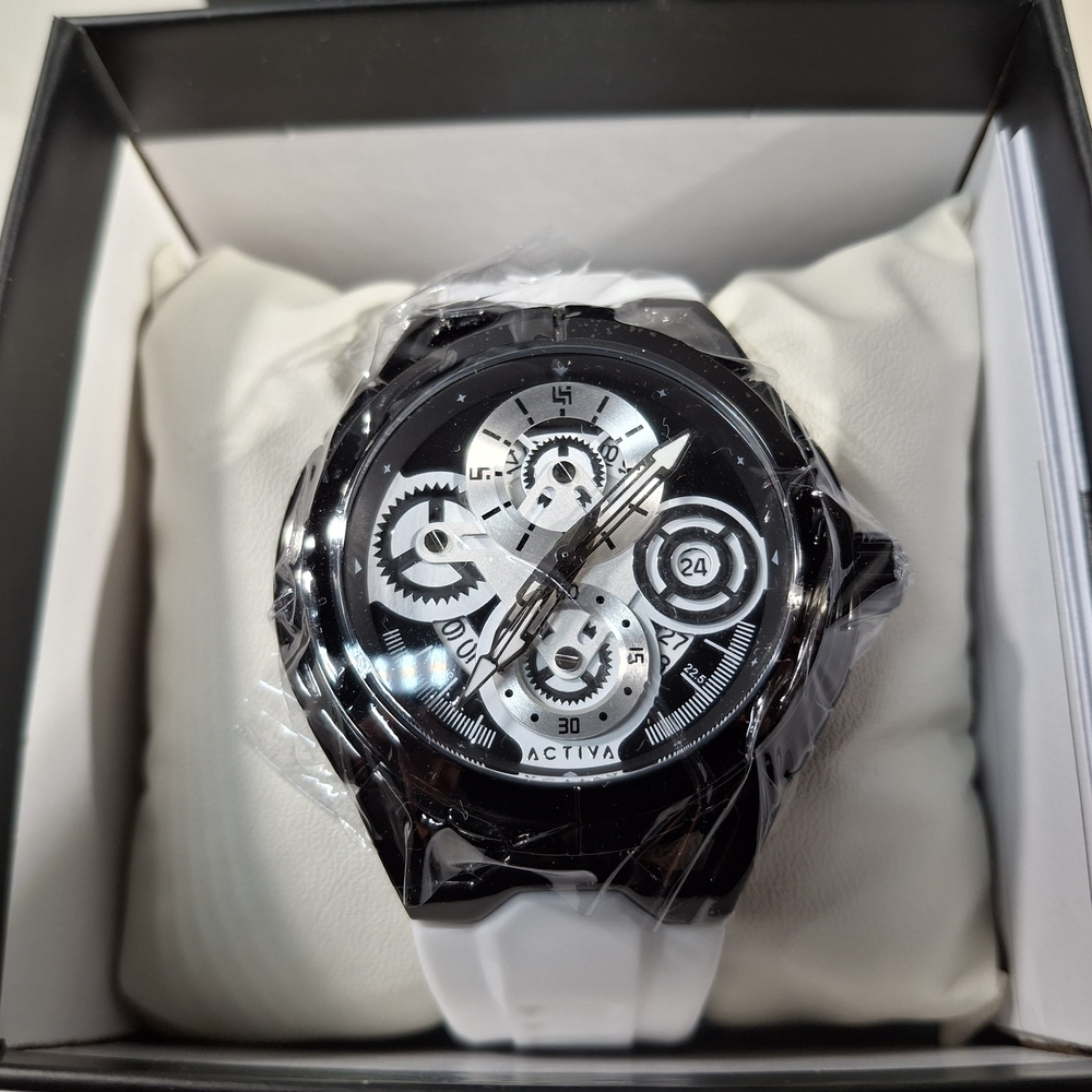 Activa Drift X Invicta Men’s Watch – 44mm White (ACW9349-002)